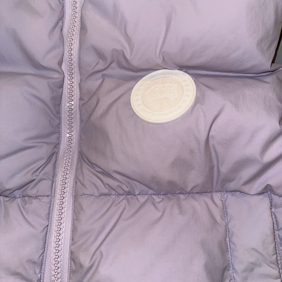 Canada Goose Light Purple Puffer Jacket - Picture 2 of 5